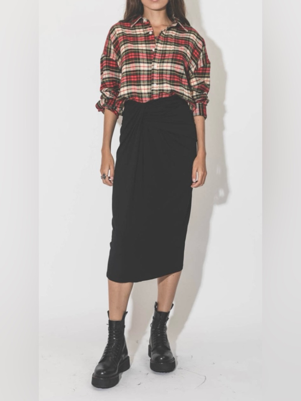 Isabel Marant Etoile Jeldia draped skirt - Picture 2 of 7